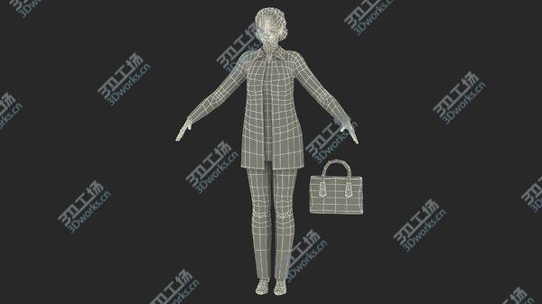 images/goods_img/20210312/Elderly Lady in Casual Clothes Rigged 3D/4.jpg